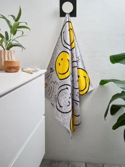 Badhanddoek SMILEY 70x140