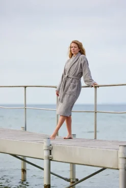 Badjas BULLMARK S/M grijs