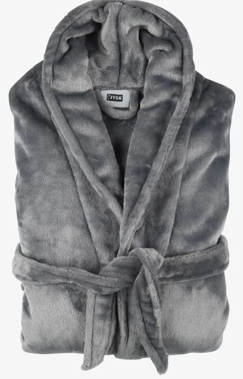 Badjas LERUM S/M donkergrijs