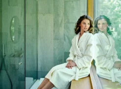 Badjas TIBRO S/M naturel KRONBORG