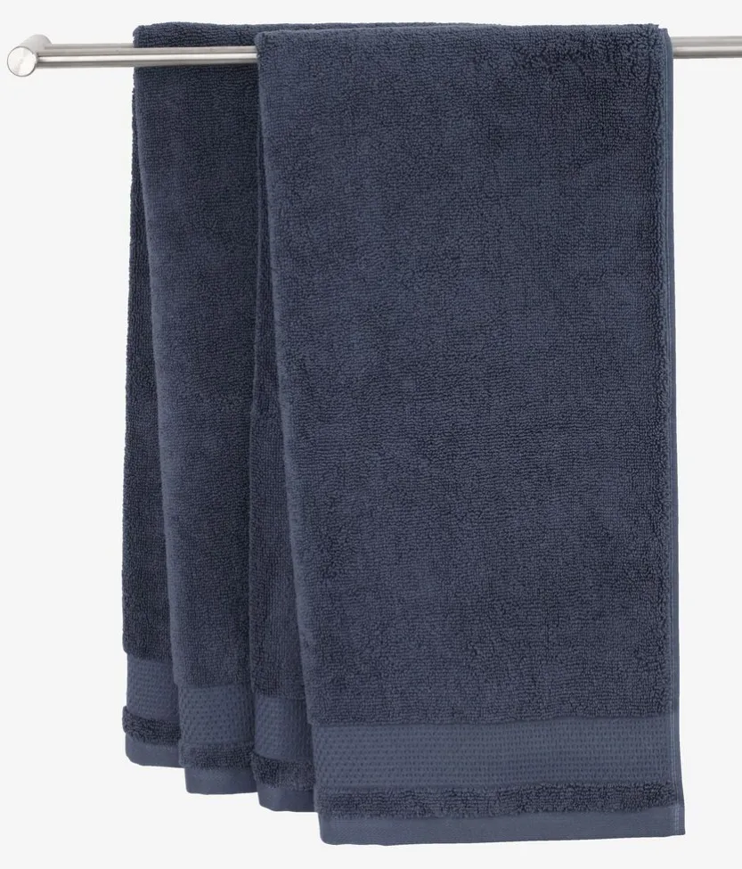 Badlaken NORA 100x150 donkerblauw