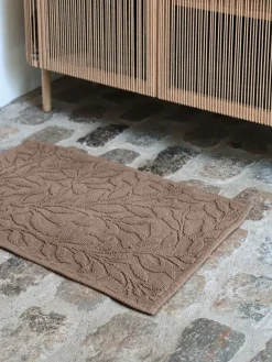 Badmat ALMVIK 50x80 donkerzand KRONBORG