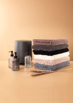 Badmat FAGERSTA Ø60 grijs