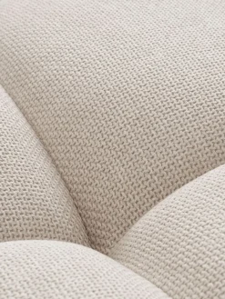 Bank ALLESE chaise longue links beige stof