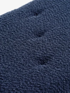 Bank BADSTED met opbergruimte donkerblauwe stof