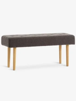 Bank HAGEBRO donkergrijze stof/naturel