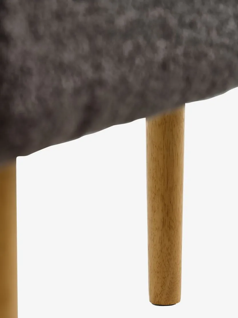 Bank HAGEBRO donkergrijze stof/naturel