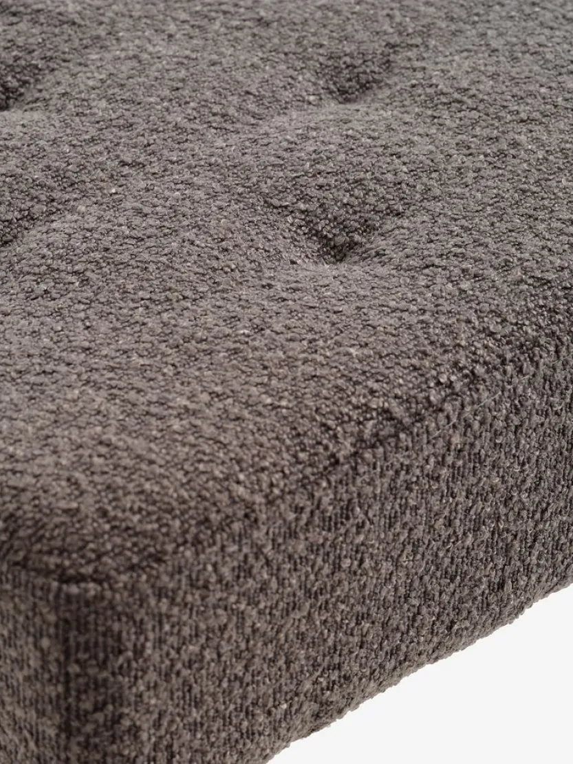 Bank HAGEBRO donkergrijze stof/naturel