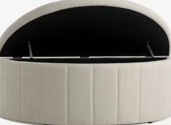 Bank KAPPEL met opbergruimte lichtzand