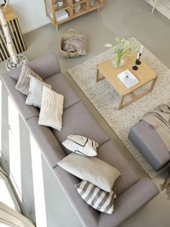 Bank TERNDRUP chaise longue grijs