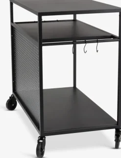 Barbecue tafel INDSLEV B50xL90 zwart