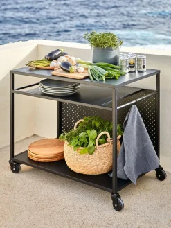 Barbecue tafel INDSLEV B50xL90 zwart