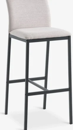 Barkruk ARNUM beige/zwart