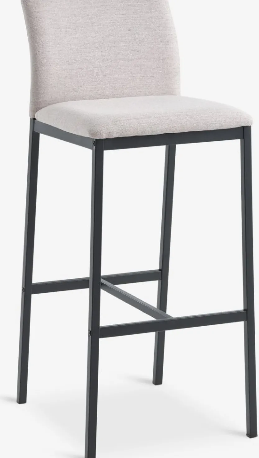 Barkruk ARNUM beige/zwart