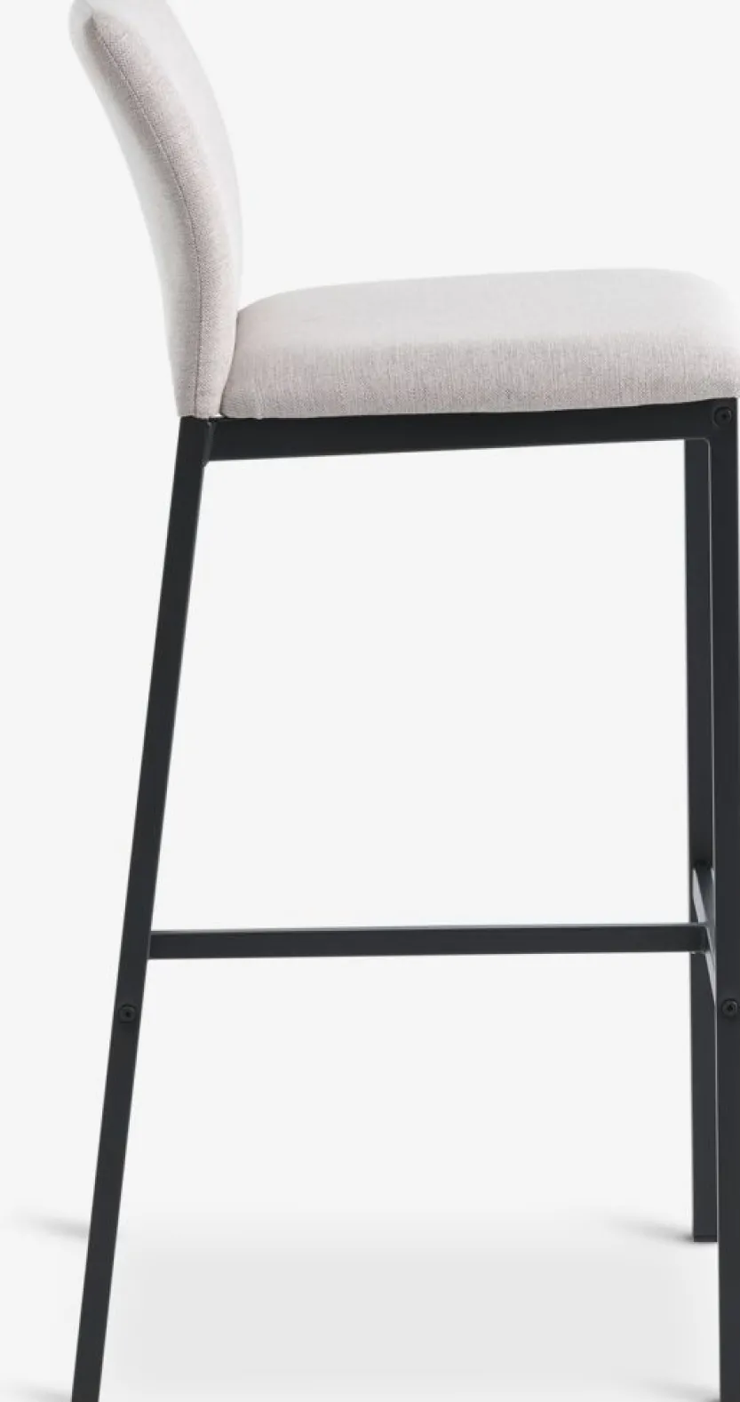 Barkruk ARNUM beige/zwart