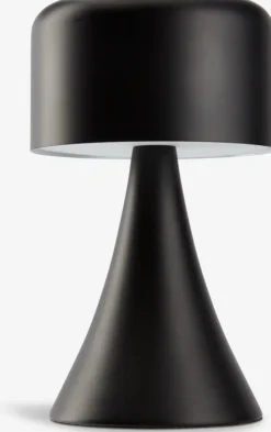 Batterijlamp JACOB Ø13xH21cm met timer