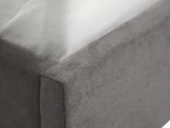 Bedframe AGERFELD 140x200 donkergrijze stof