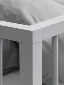 Bedframe GILLELEJE 90x200 grijs