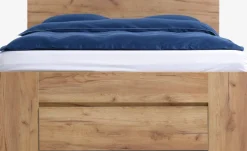 Bedframe LIMFJORDEN 140x200 3 lades naturel eiken