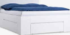 Bedframe LIMFJORDEN 140x200 3 lades wit