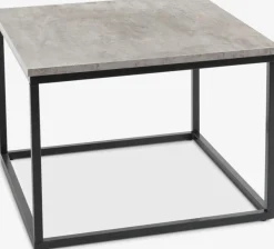 Bijzettafel DOKKEDAL 60x60 beton kleur
