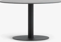 Bijzettafel HELAGS Ø85xH50 zwart