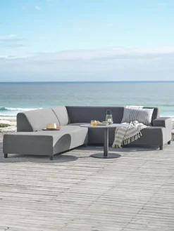 Bijzettafel HELAGS Ø85xH50 zwart