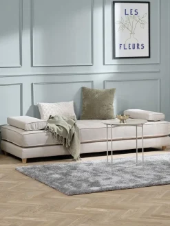 Bijzettafel RANDERUP Ø47 lichtzand