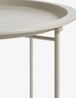 Bijzettafel RANDERUP Ø47 lichtzand