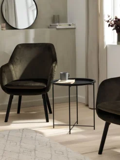 Bijzettafel RANDERUP Ø47 zwart