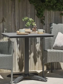 Bistrotafel HOBRO B70xL70 grijs