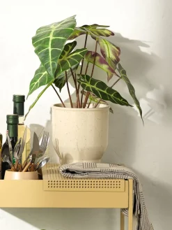 Bloempot ADAM Ø15xH17 cm beige