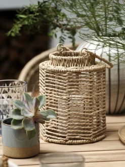 Bloempot DION Ø8xH8cm blauw