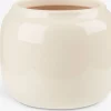 Bloempot MARCUS Ø16xH13cm beige