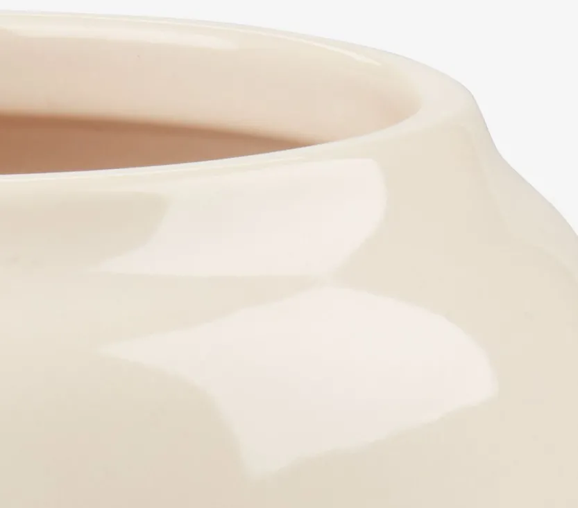 Bloempot MARCUS Ø16xH13cm beige