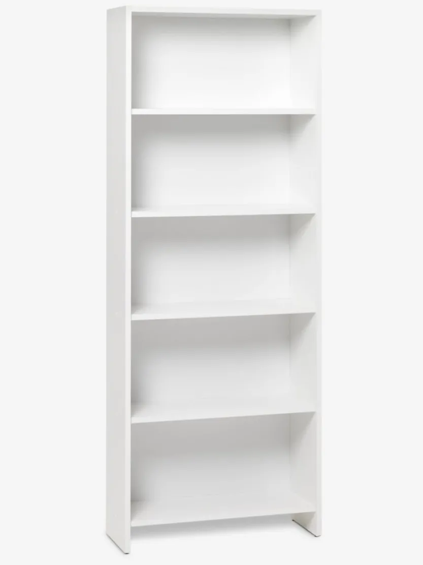 Boekenkast GISLINGE 5 schappen wit