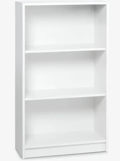 Boekenkast HORSENS 3 schappen breed wit
