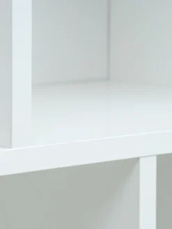 Boekenkast MOSBJERG 10 schappen wit