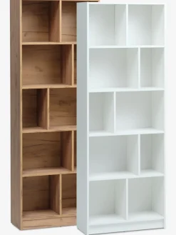 Boekenkast MOSBJERG 10 schappen wit