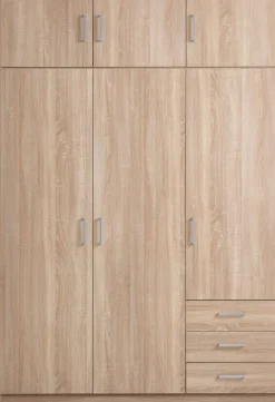 Bovenbouw FANDRUP 145x41 3 deuren licht eiken