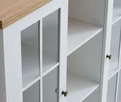 Bovenbouw MARKSKEL 2 deuren wit/eiken kleur