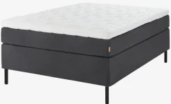 Boxspring 140x200 GOLD C110 latex grijs-40