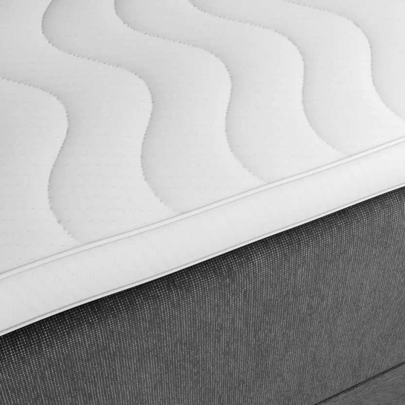 Boxspring 140x200 GOLD C50 opbergruimte grijs-40