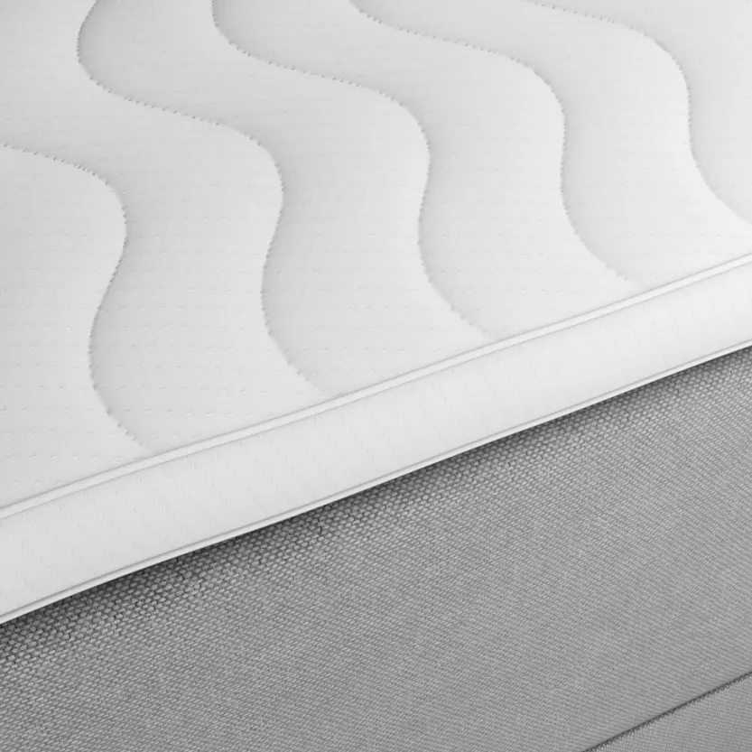 Boxspring 140x200 GOLD C50 opbergruimte grijs-23