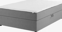 Boxspring 140x200 GOLD C50 opbergruimte grijs-23
