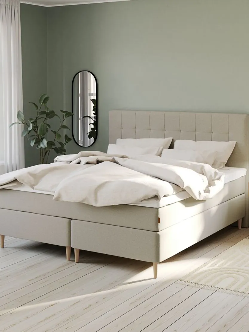 Boxspring 180x200 GOLD C75 VS latex zand-91