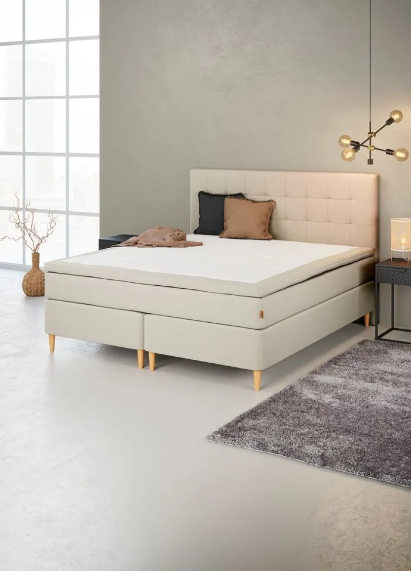 Boxspring 180x200 GOLD C75 VS/M latex zand-91