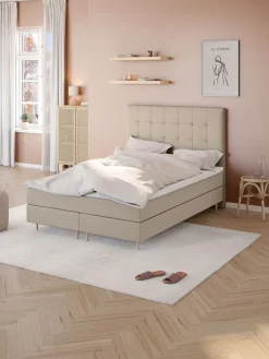 Boxspring 140x200 GOLD C5 zand-91 DREAMZONE