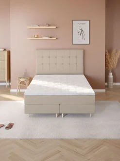 Boxspring 140x200 GOLD C5 zand-91 DREAMZONE