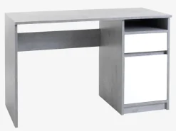 Bureau BILLUND 54x120 wit/beton